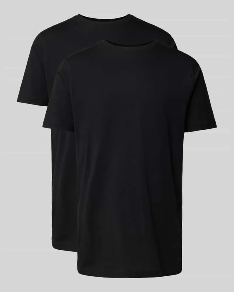 Lerros T-Shirt mit Rundhalsausschnitt im 2er-Pack 