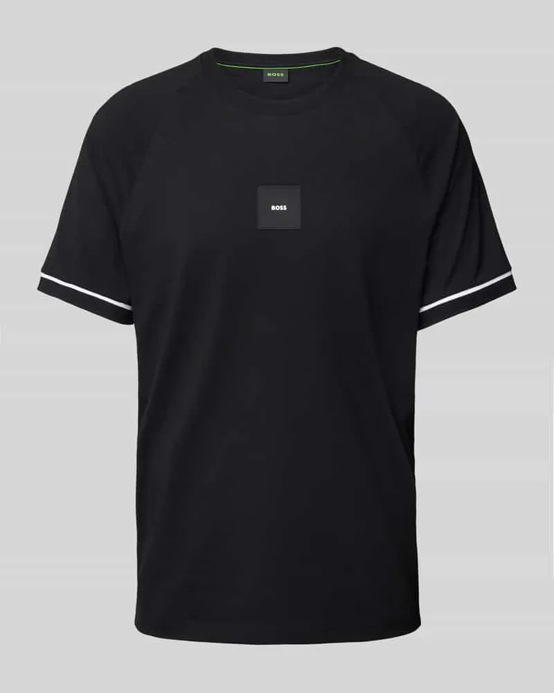 HUGO BOSS T-Shirt mit Label-Detail 