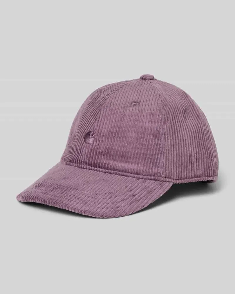 Carhartt WIP Basecap mit Label-Stitching Lavender