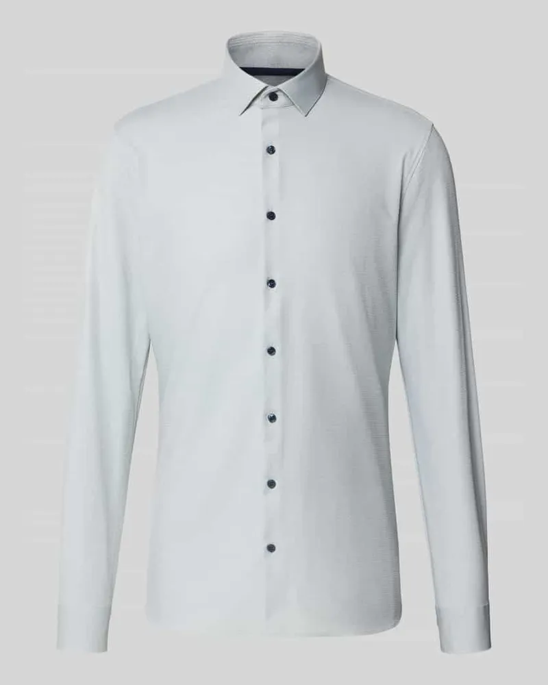 Olymp Super Slim Fit Business-Hemd mit Kentkragen 