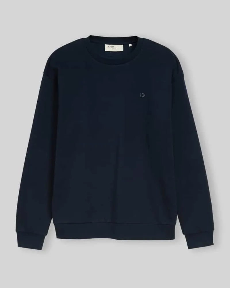 Tom Tailor Regular Fit Sweatshirt aus Baumwoll-Mix Marine