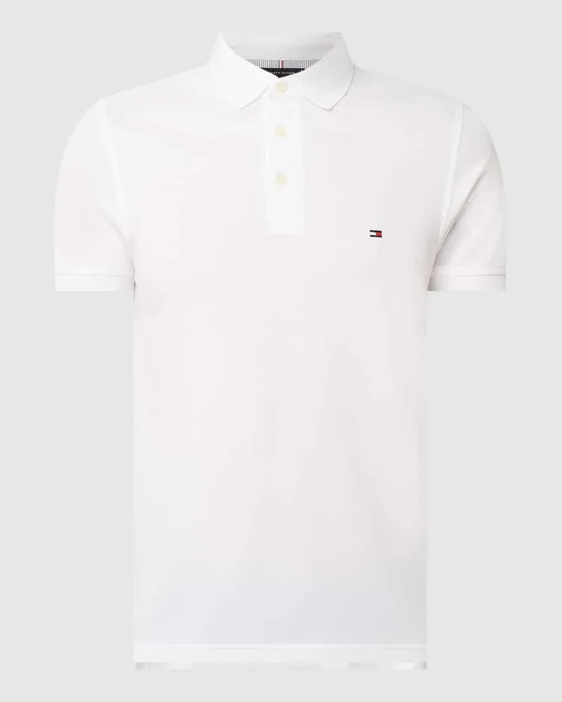 Tommy Hilfiger Slim Fit Poloshirt mit Stretch-Anteil 