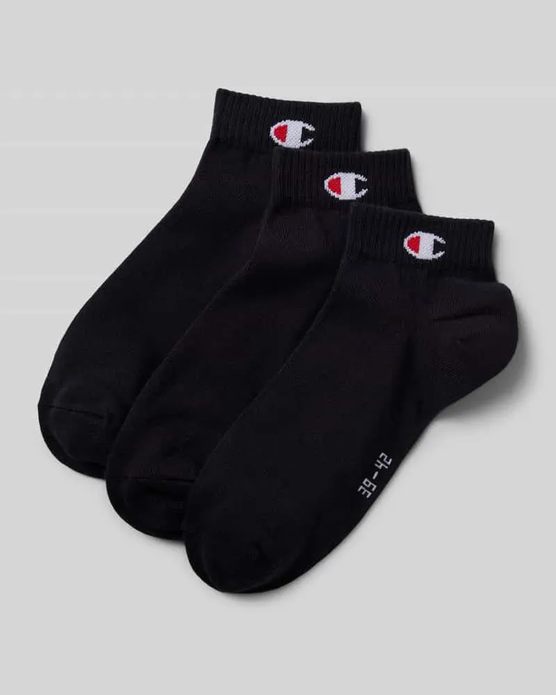 Champion Socken mit Logo-Detail Modell 'QUARTER' im 3er-Pack 