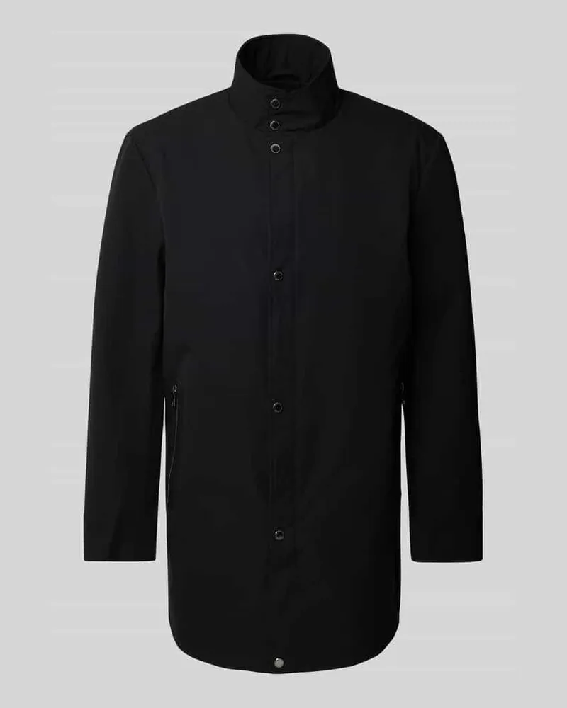 Christian Berg Jacke mit Stehkragen Black