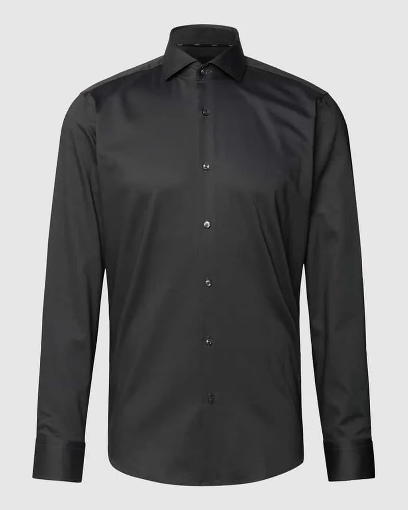 HUGO BOSS Regular Fit Businesshemd mit Stretch-Anteil 