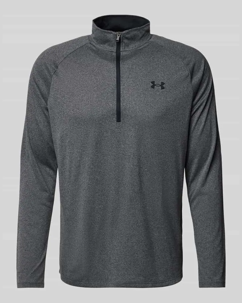 Under Armour Longsleeve aus Viskose mit Troyer-Kragen 