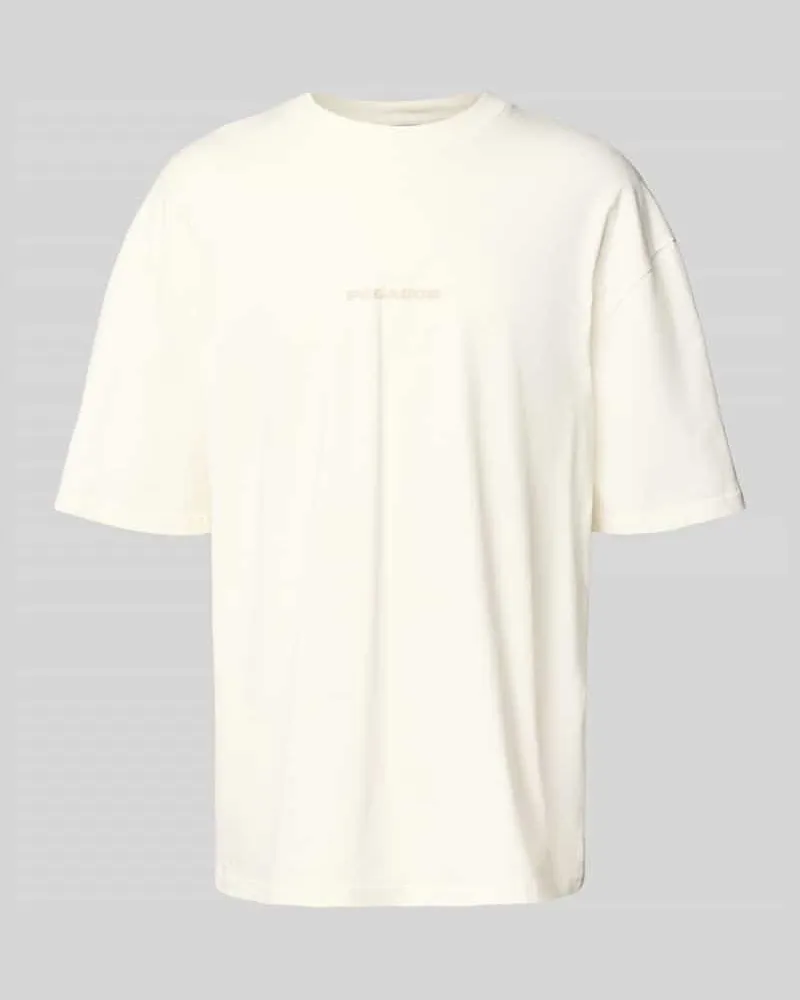 PEGADOR Oversized T-Shirt mit Label-Print Modell 'Colne 