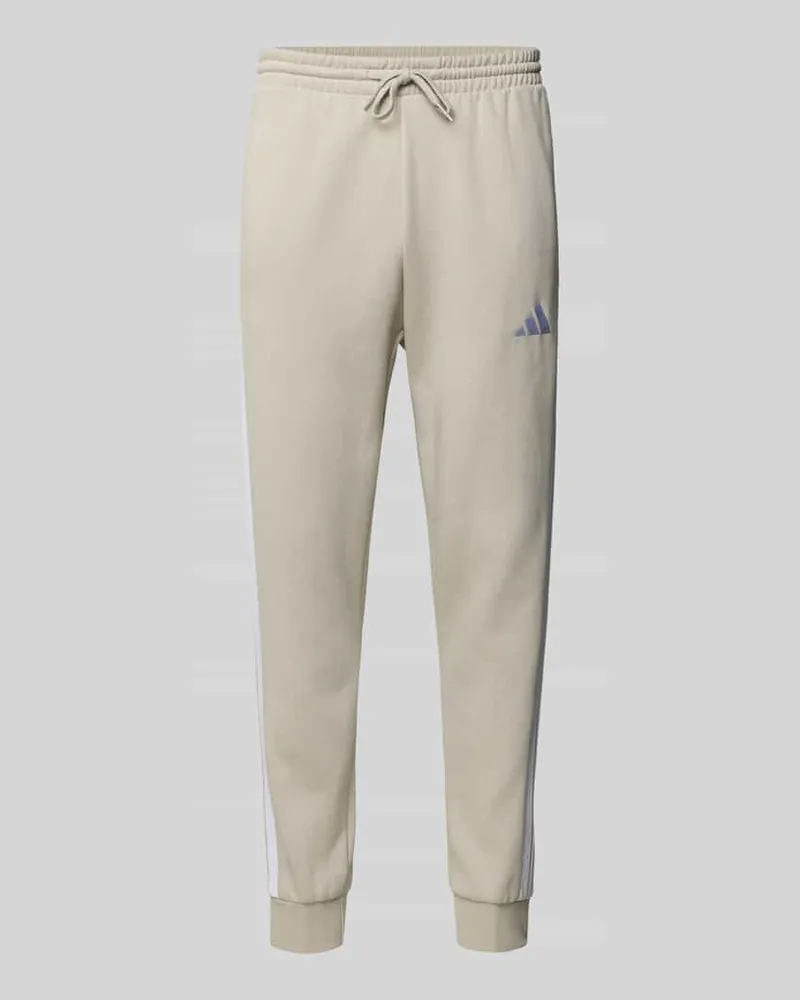 adidas Sweatpants mit elastischem Bund Sand