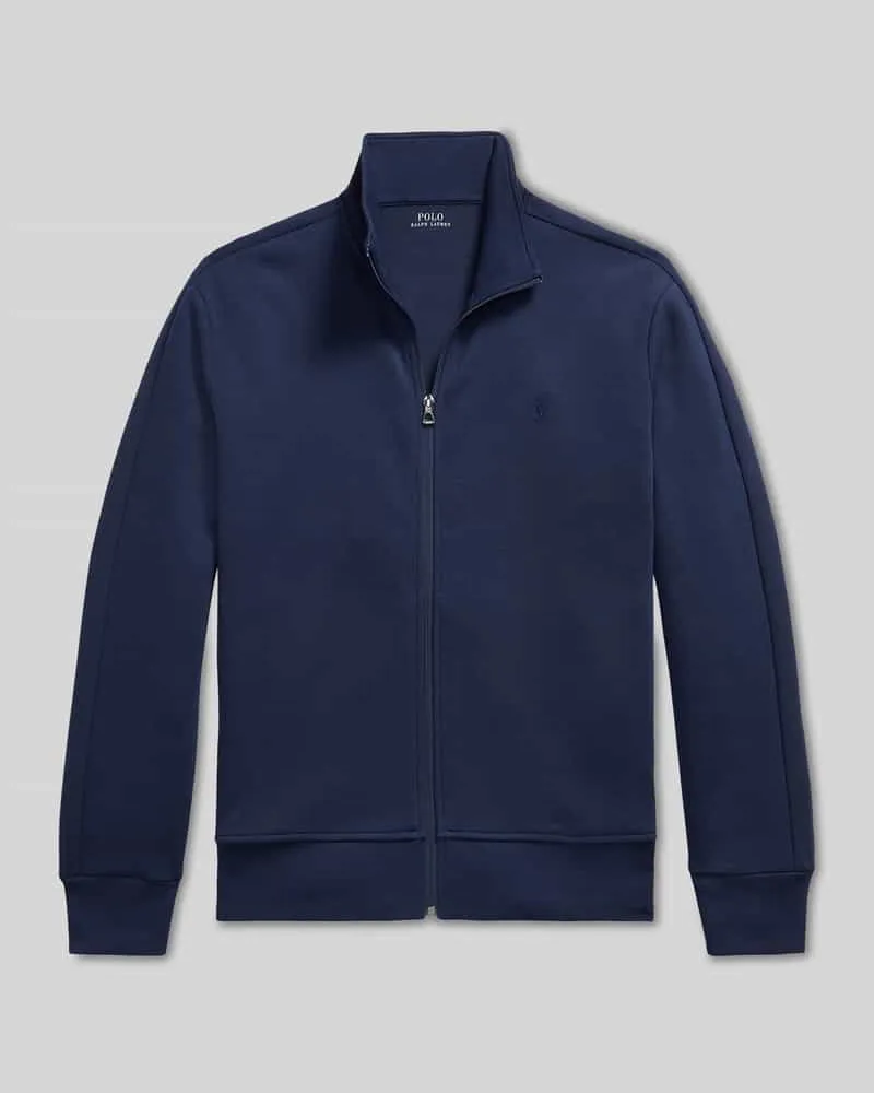 Ralph Lauren Relaxed Fit Sweatjacke aus Baumwoll-Mix Marine