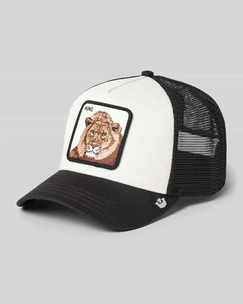 Goorin Bros. Trucker Cap mit Stitching Modell 'King Black
