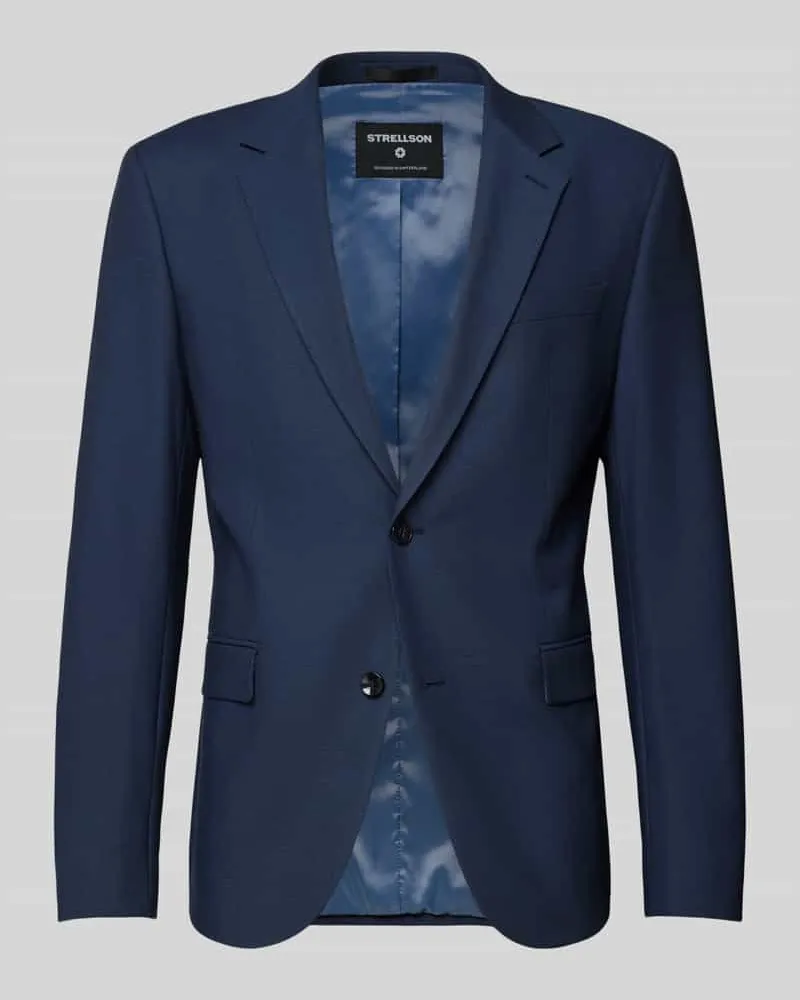 Strellson 2-Knopf-Sakko mit Reverskragen Modell 'Aidan Dunkelblau