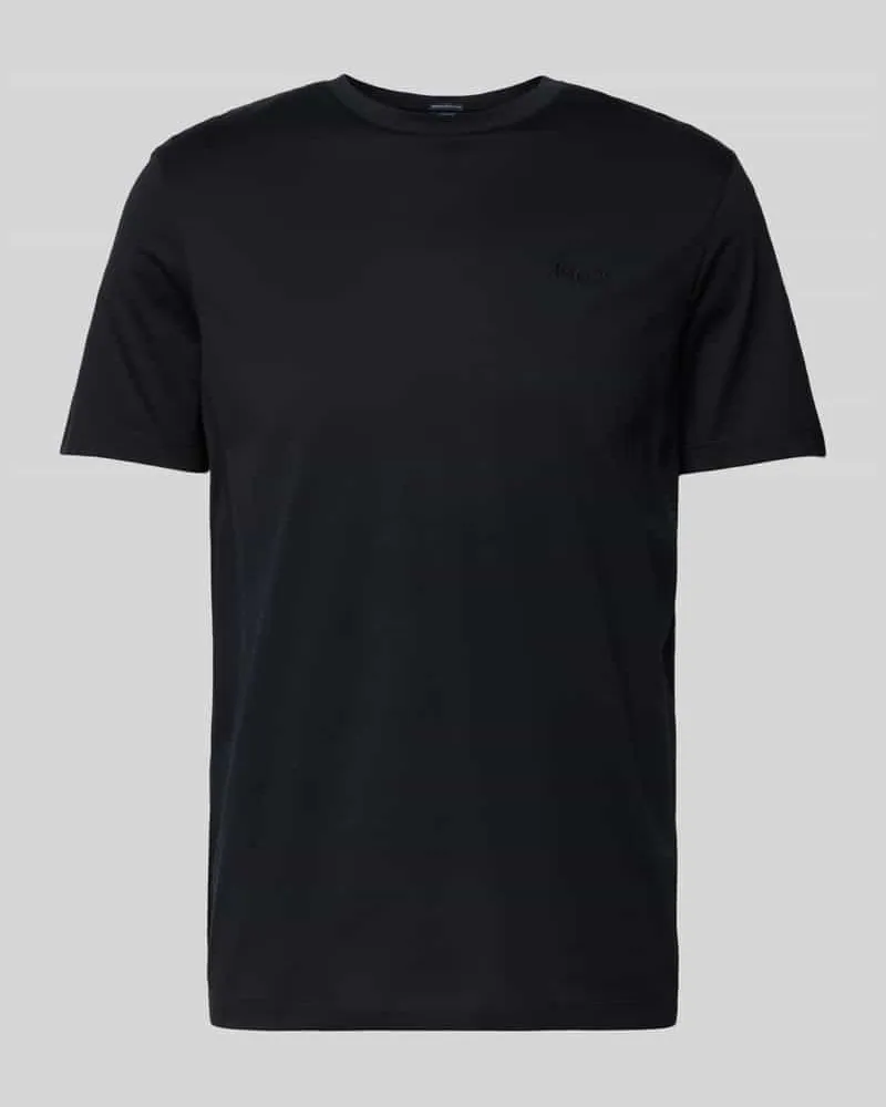 JOOP! T-Shirt mit geripptem Rundhalsausschnitt Modell 'Cosmo 
