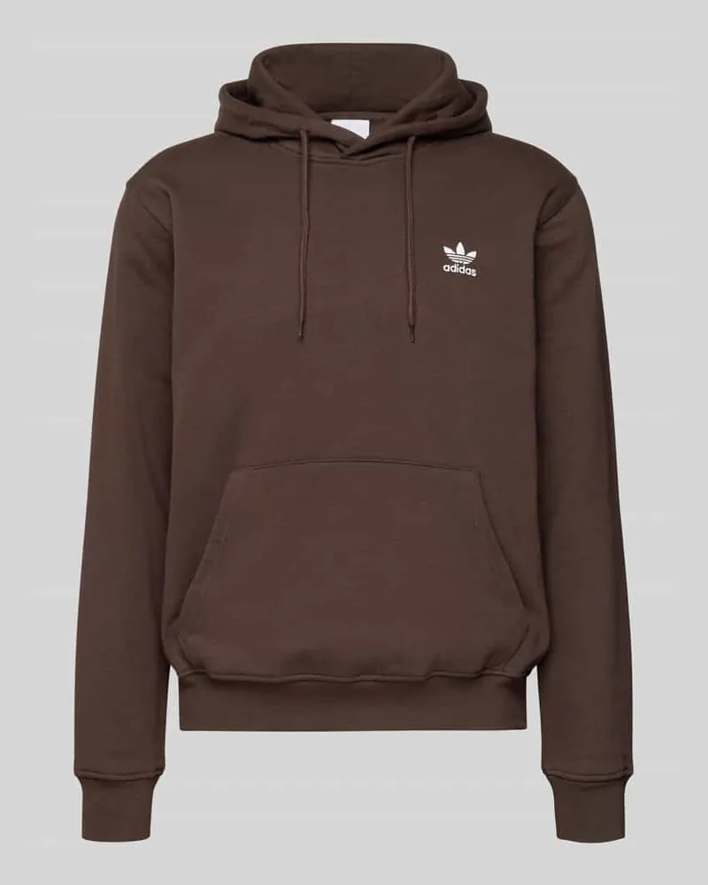 adidas Hoodie mit Kapuze Dunkelbraun