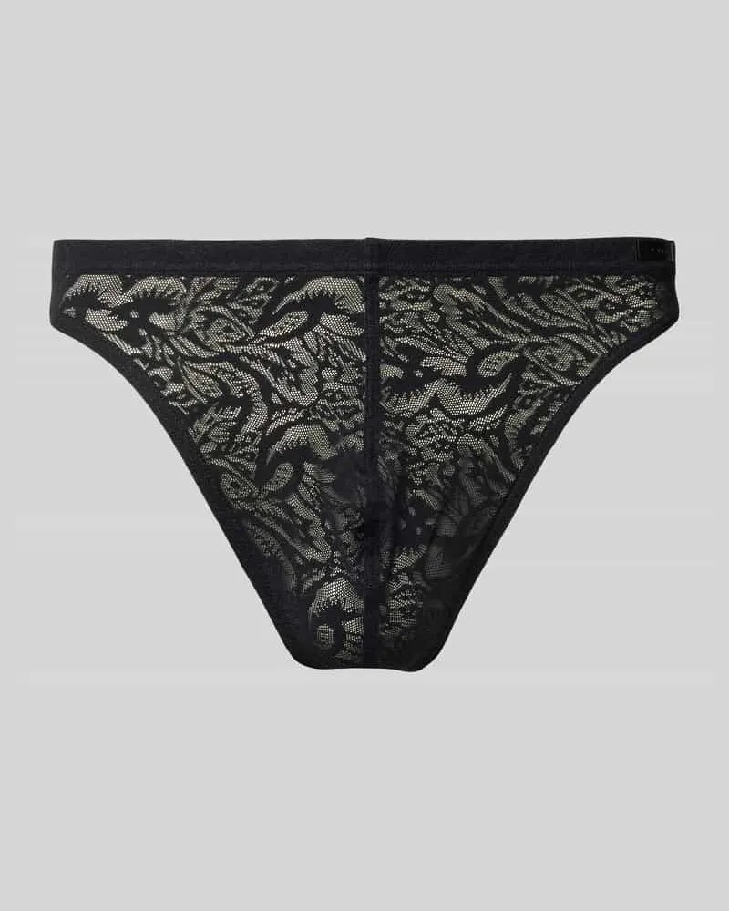 HOM String mit Ausbrenner-Effekt Black