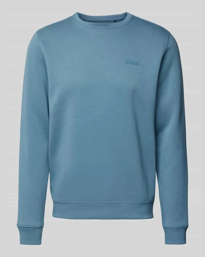 Blend Sweatshirt mit gerippten Abschlüssen Modell 'Downton 