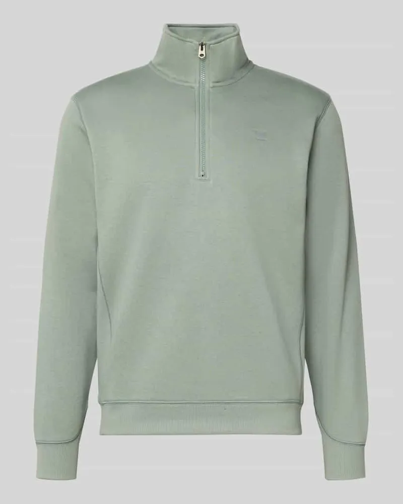 G-STAR RAW Sweatshirt mit Stehkragen Mint