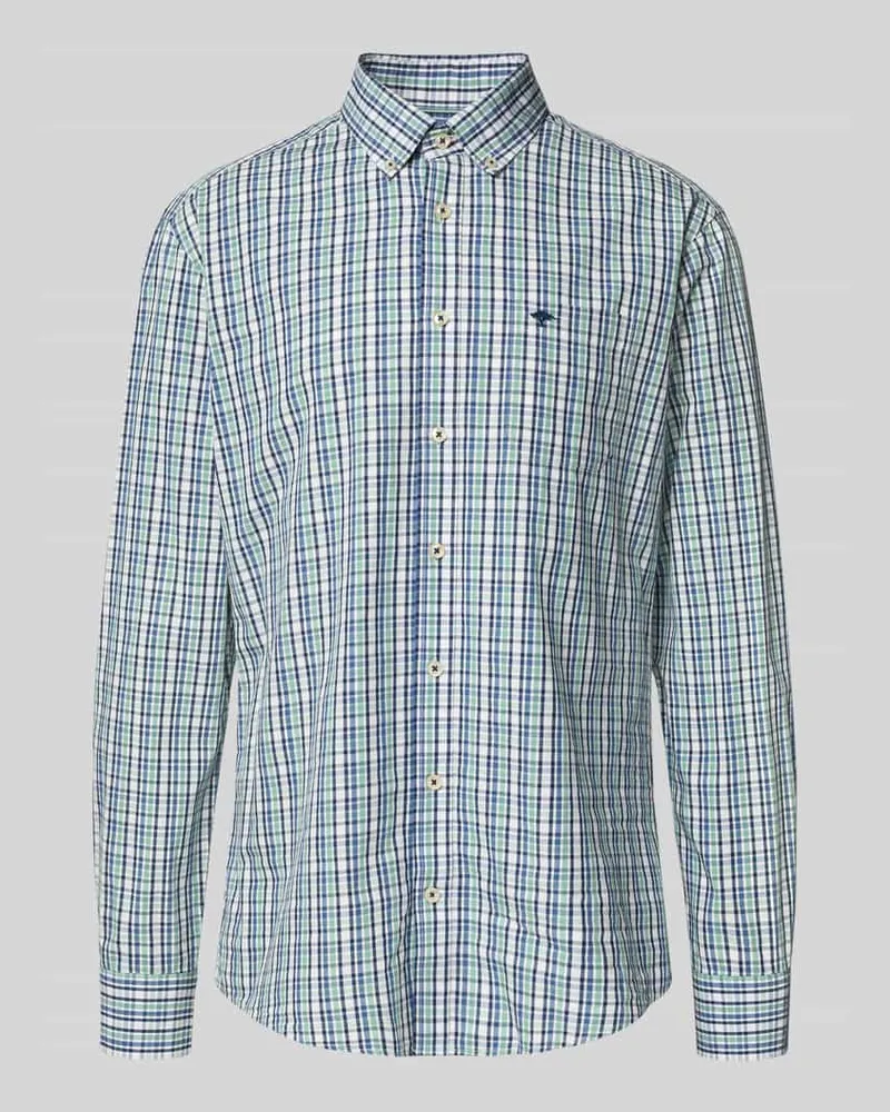 Fynch-Hatton Regular Fit Freizeithemd mit Button-Down-Kragen 
