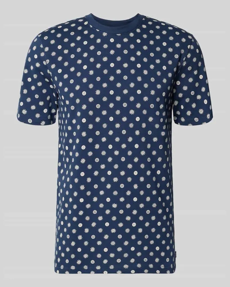 Scotch&Soda Regular Fit T-Shirt mit Rundhalsausschnitt Marine