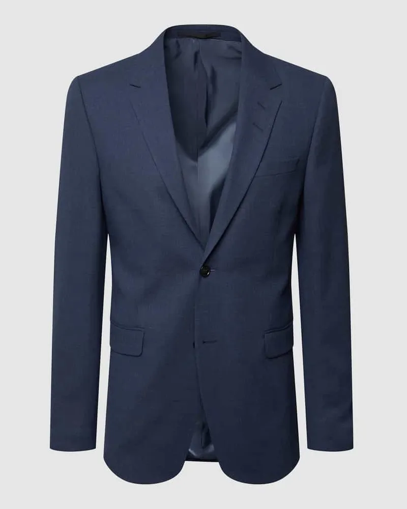 Tiger of Sweden Regular Fit 2-Knopf-Sakko 'Traveler' mit Stretch-Anteil Modell 'Jarl Blau