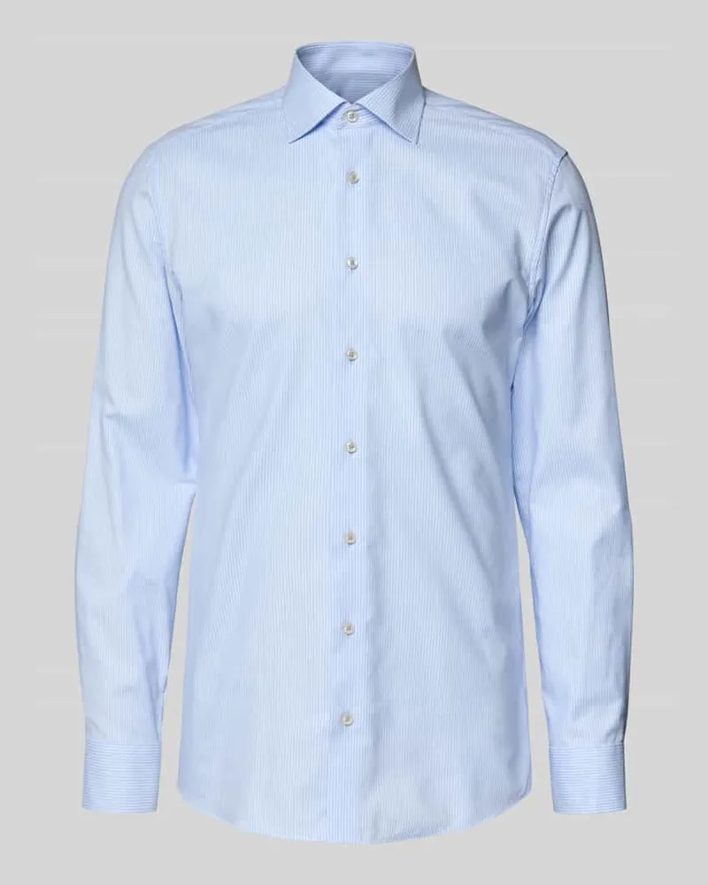 Eterna Slim Fit Business-Hemd mit Kentkragen 