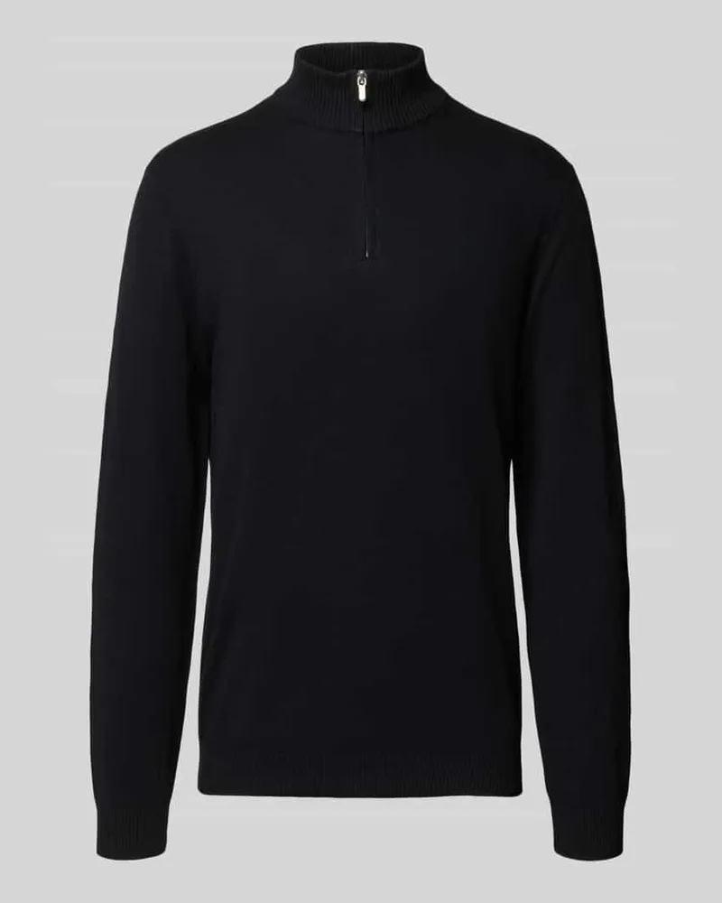 Only & Sons Regular Fit Troyer aus Baumwoll-Viskose-Mix Modell 'LOUI 