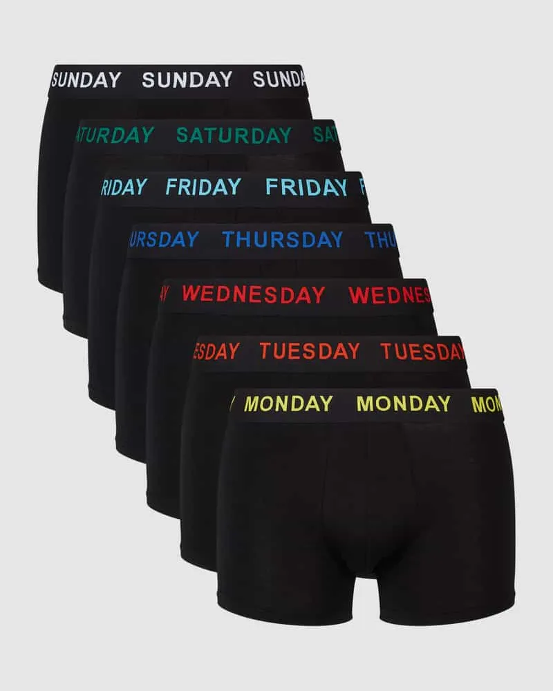 McNeal Trunks mit Logo-Bund im 7er-Pack 