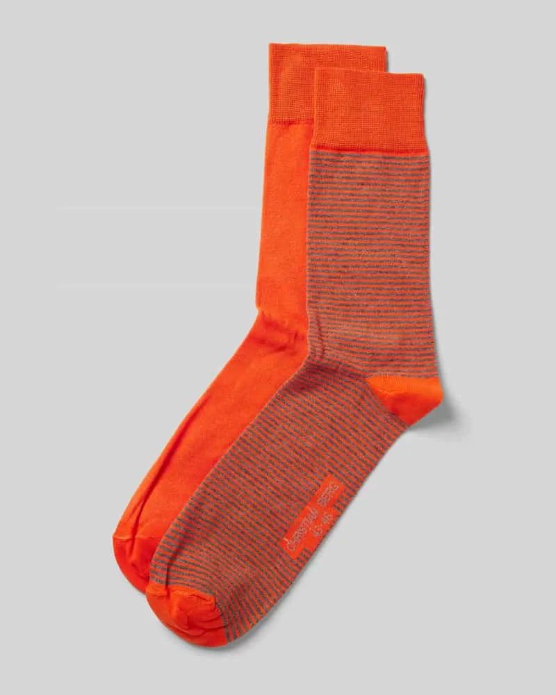 Christian Berg Socken mit Label-Detail 