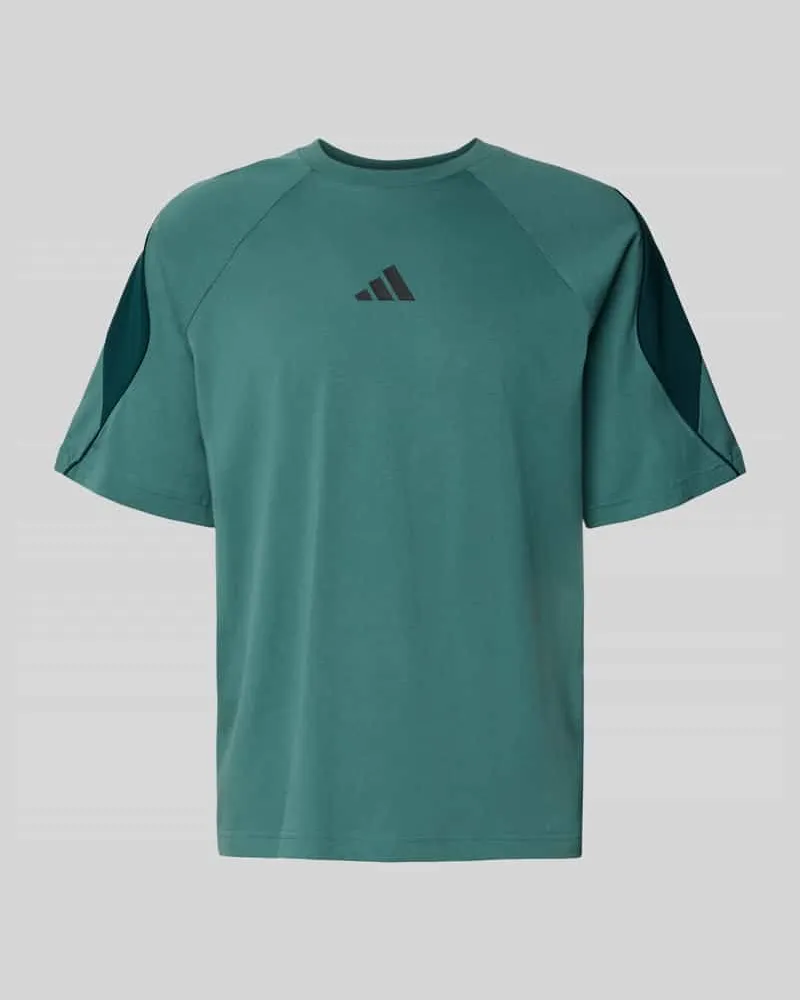 adidas T-Shirt mit Label-Print 