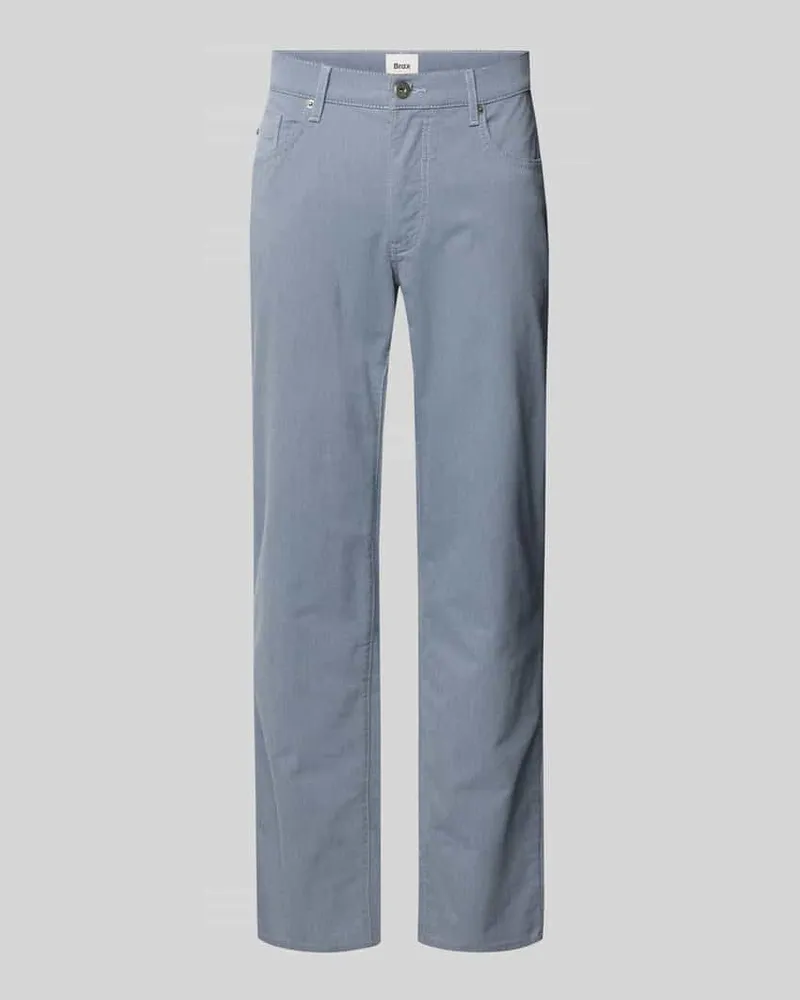 Brax Slim Fit Stoffhose mit 5-Pocket-Design Modell 'Cadiz Hellblau