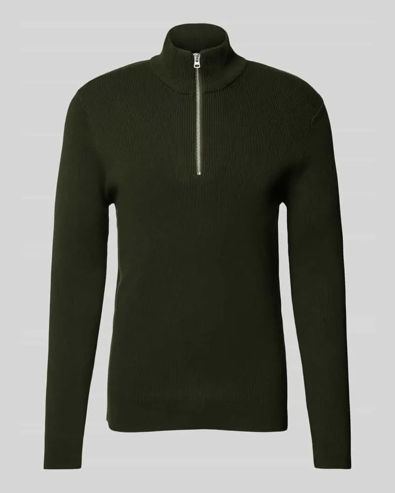 Only & Sons Regular Fit Strickpullover mit Stehkragen Modell 'PHIL 