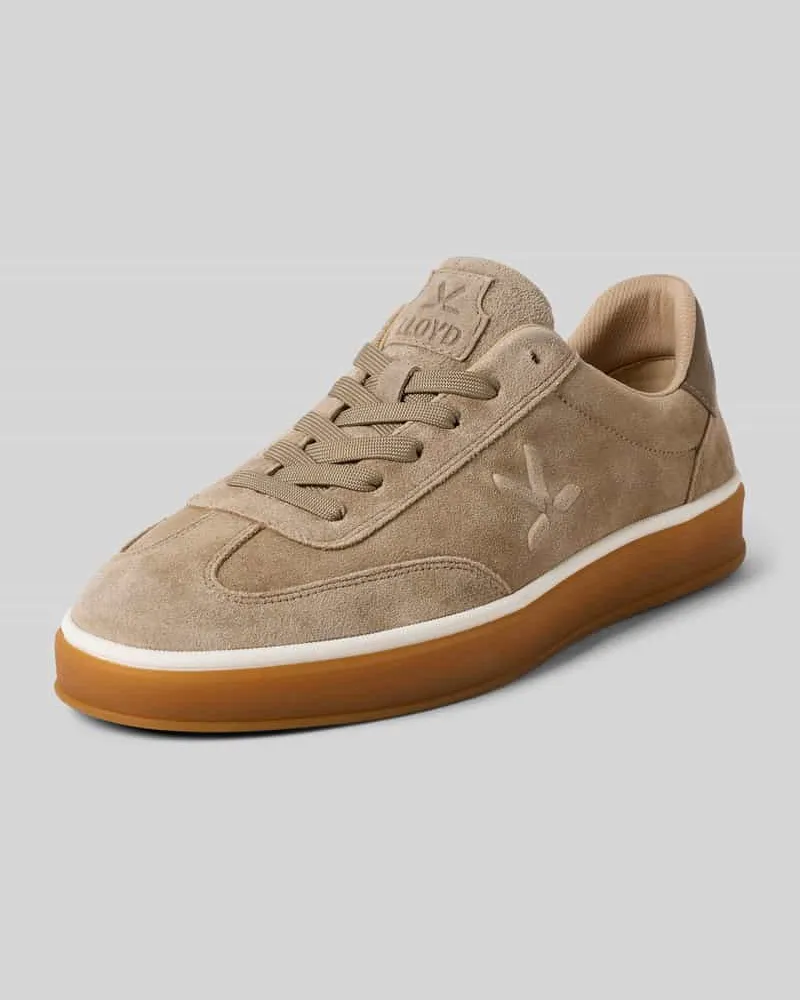 Lloyd Sneaker mit Gummisohle Modell 'BEAT Taupe