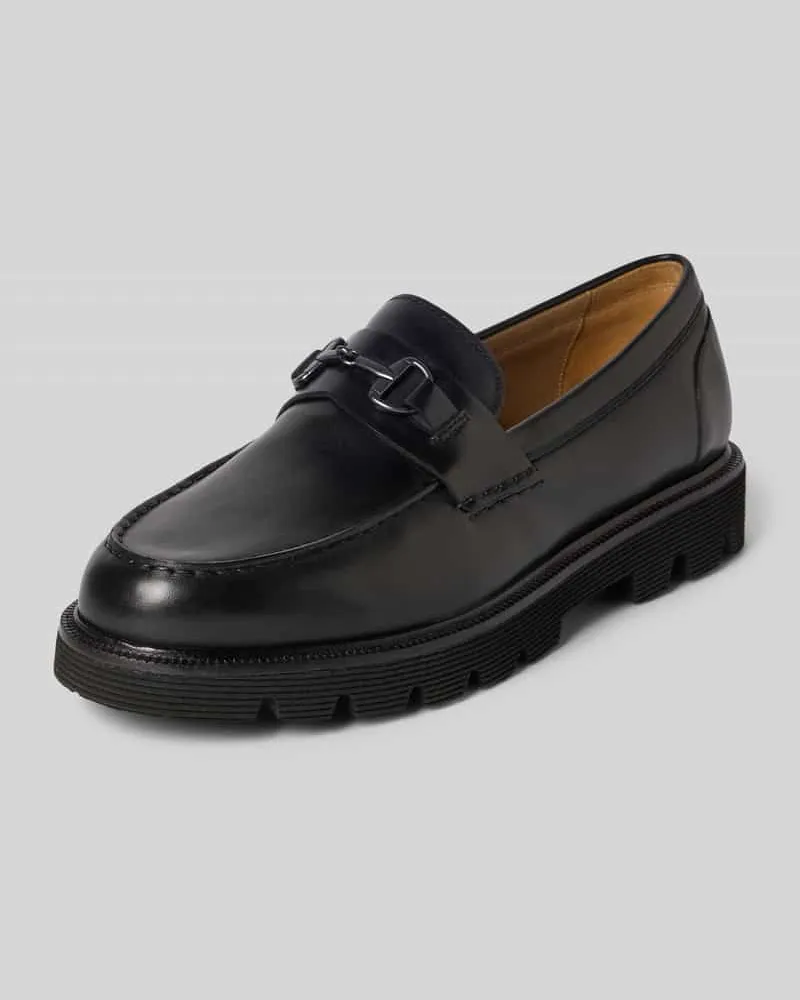 JOOP! Loafers aus echtem Lammleder mit Zier-Applikation Modell 'Pero 