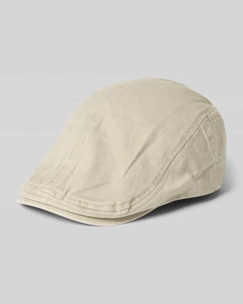 Müller Headwear Schiebermütze mit elastischem Einsatz Beige