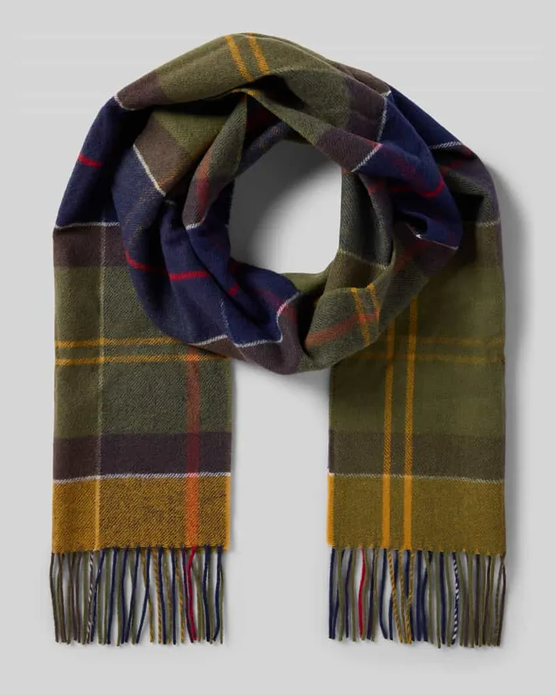 Barbour Schal aus reiner Lammwolle Modell 'INVERNESS 