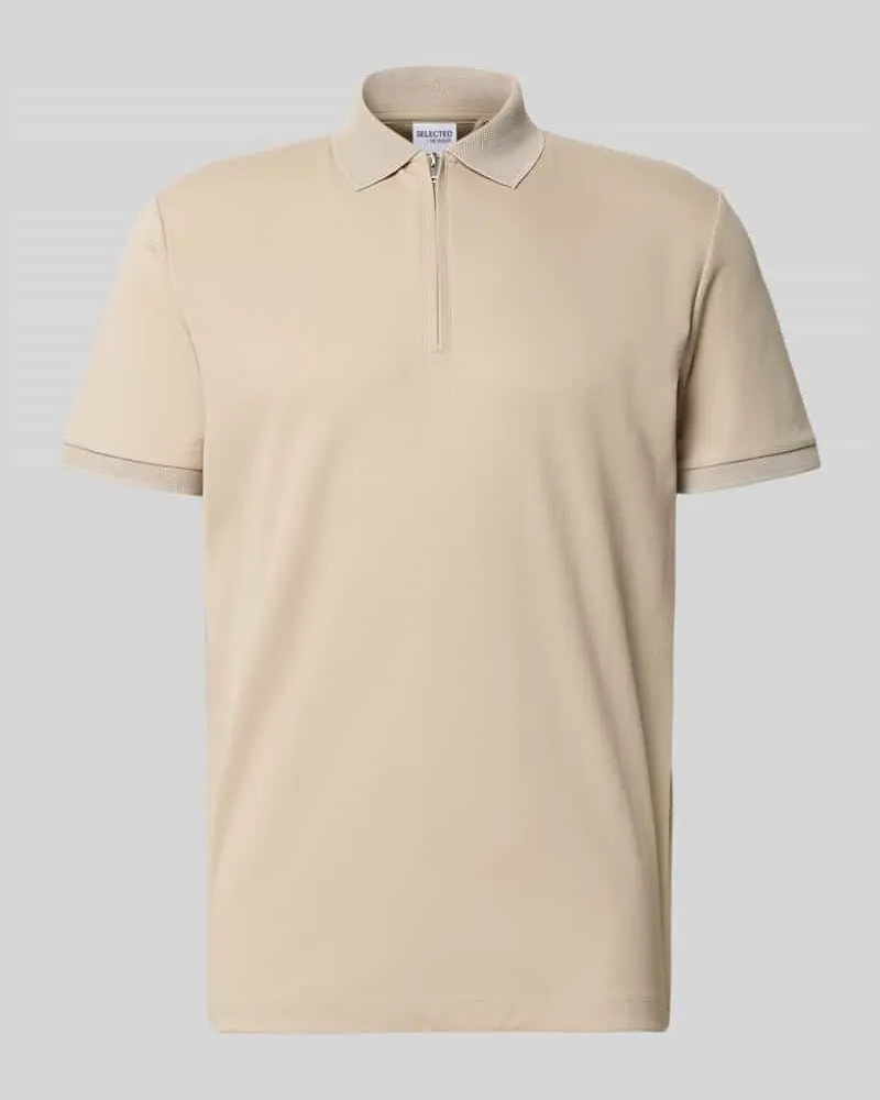 Selected Homme Regular Fit Poloshirt aus Baumwoll-Mix Modell 'FAVE 