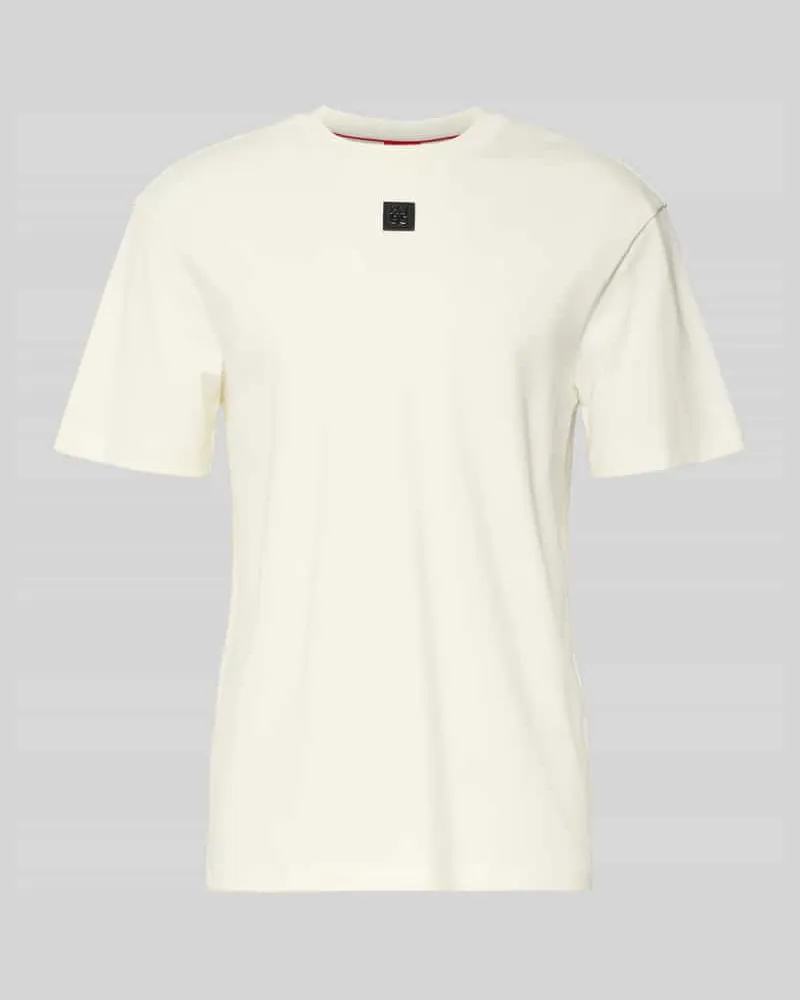HUGO BOSS Regular Fit T-Shirt aus reine Baumwolle Modell 'DALILE Kitt