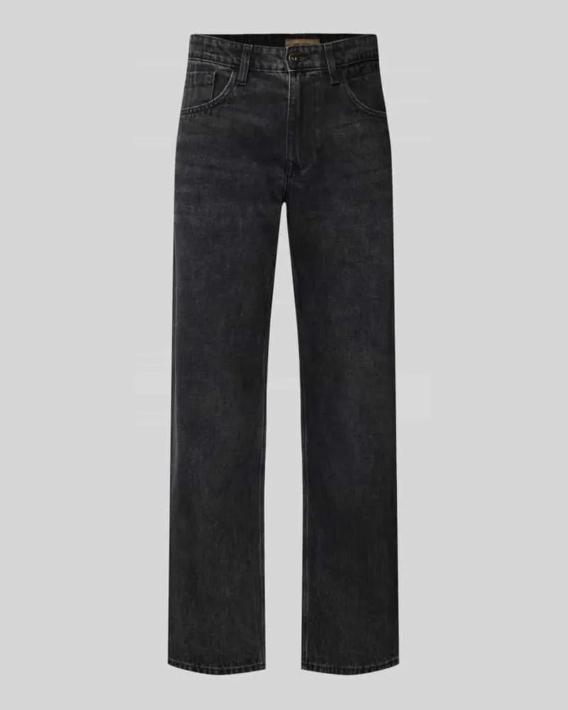 Blend Loose Fit Jeans mit Eingrifftaschen Modell 'FLAKE Mittelgrau
