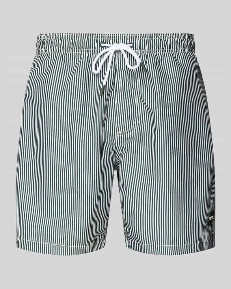 Shiwi Regular Fit Badehose mit Label-Patch Modell 'Mike 