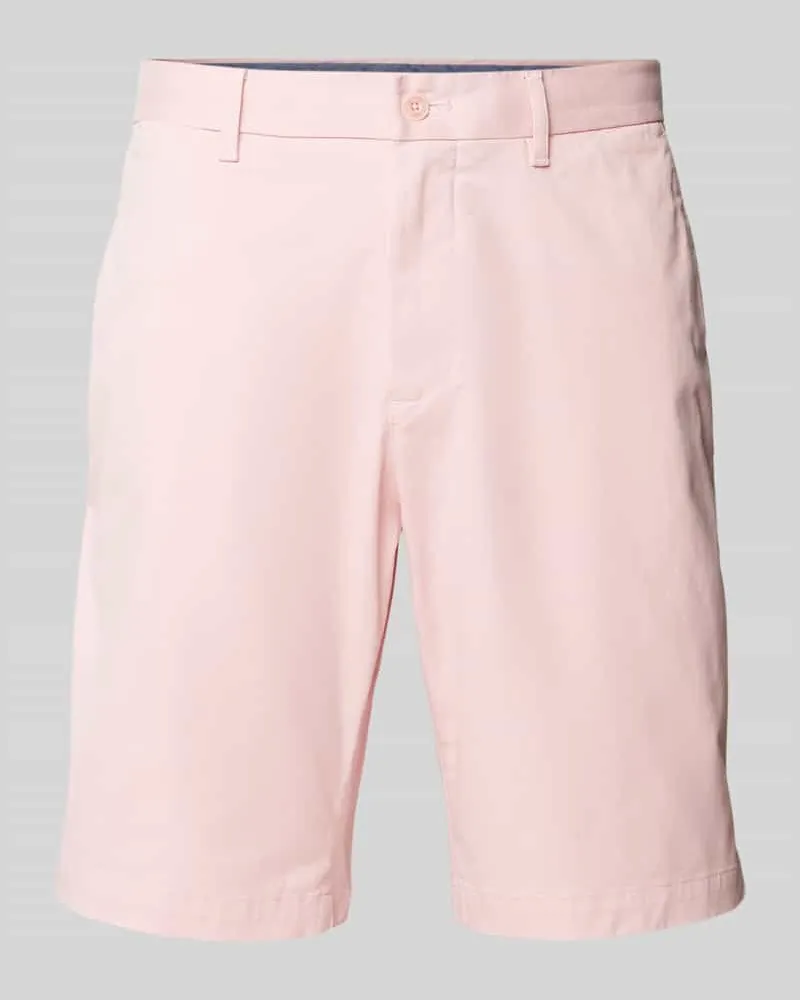 Tommy Hilfiger Regular Fit Shorts mit Gürtelschlaufen Modell 'HARLEM SHORT 1985 Pink