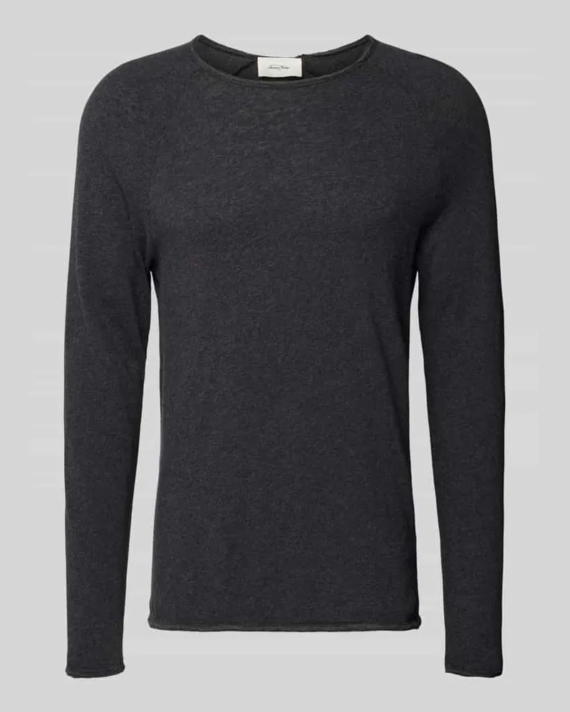 American Vintage Longsleeve mit Rundhalsausschnitt Modell 'SONOMA Anthrazit