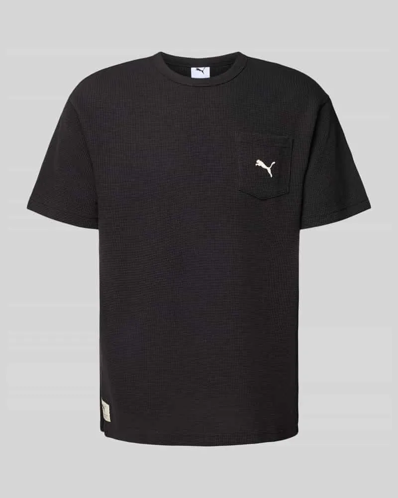 Puma Relaxed Fit T-Shirt mit Brusttasche 