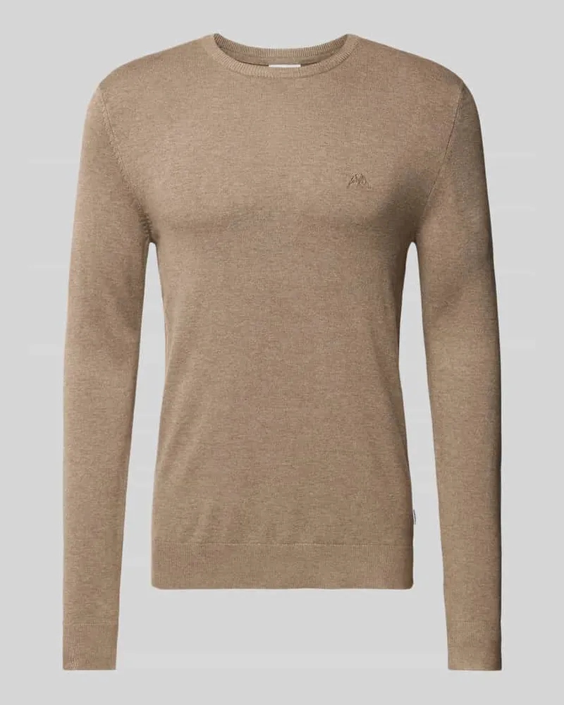 Lindbergh Strickpullover mit gerippten Abschlüssen 