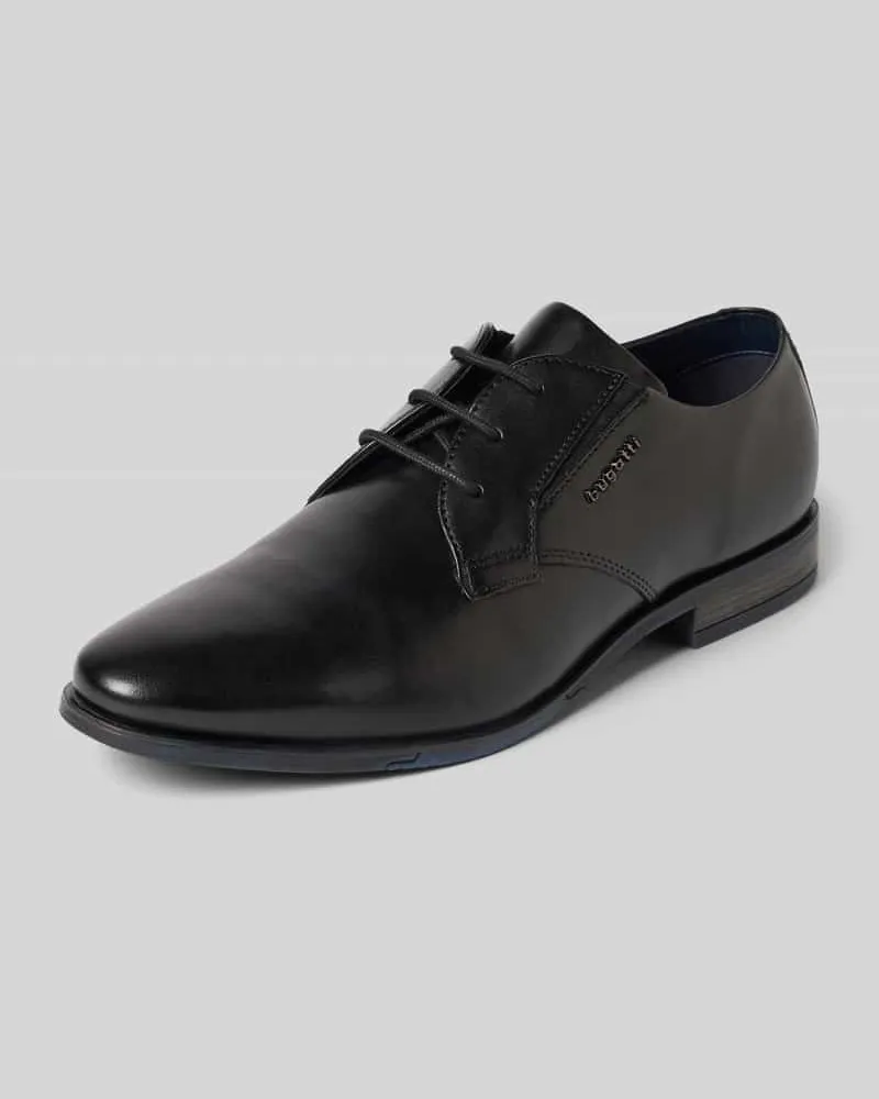 Bugatti Derby-Schuhe aus echtem Leder Modell "GAPO 