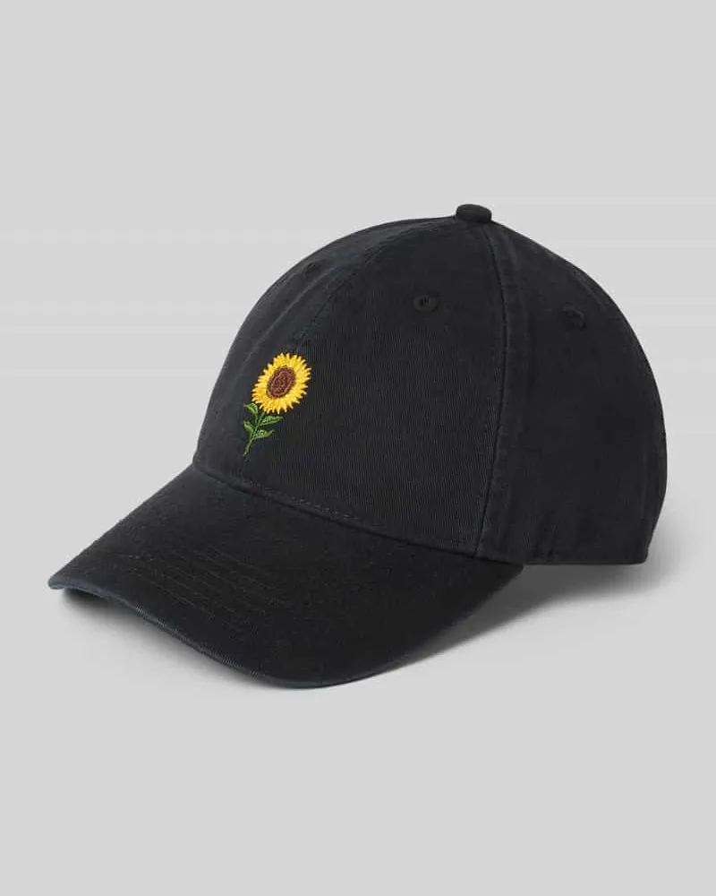 forét Basecap mit Motiv-Stitching Modell 'TOURNESOL 