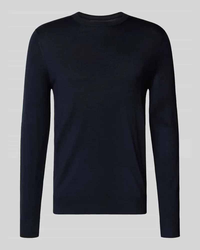 Christian Berg Regular Fit Longsleeve aus Woll-Mix 