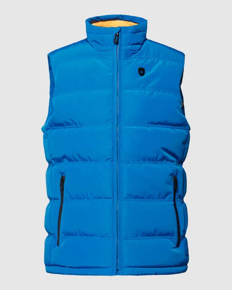 Wellensteyn Regular Fit Steppweste mit Label-Applikation Modell 'SNOWDOME 