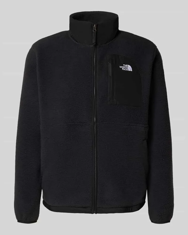 The North Face Fleecejacke mit Napoleontasche Modell 'YUMIORI Black