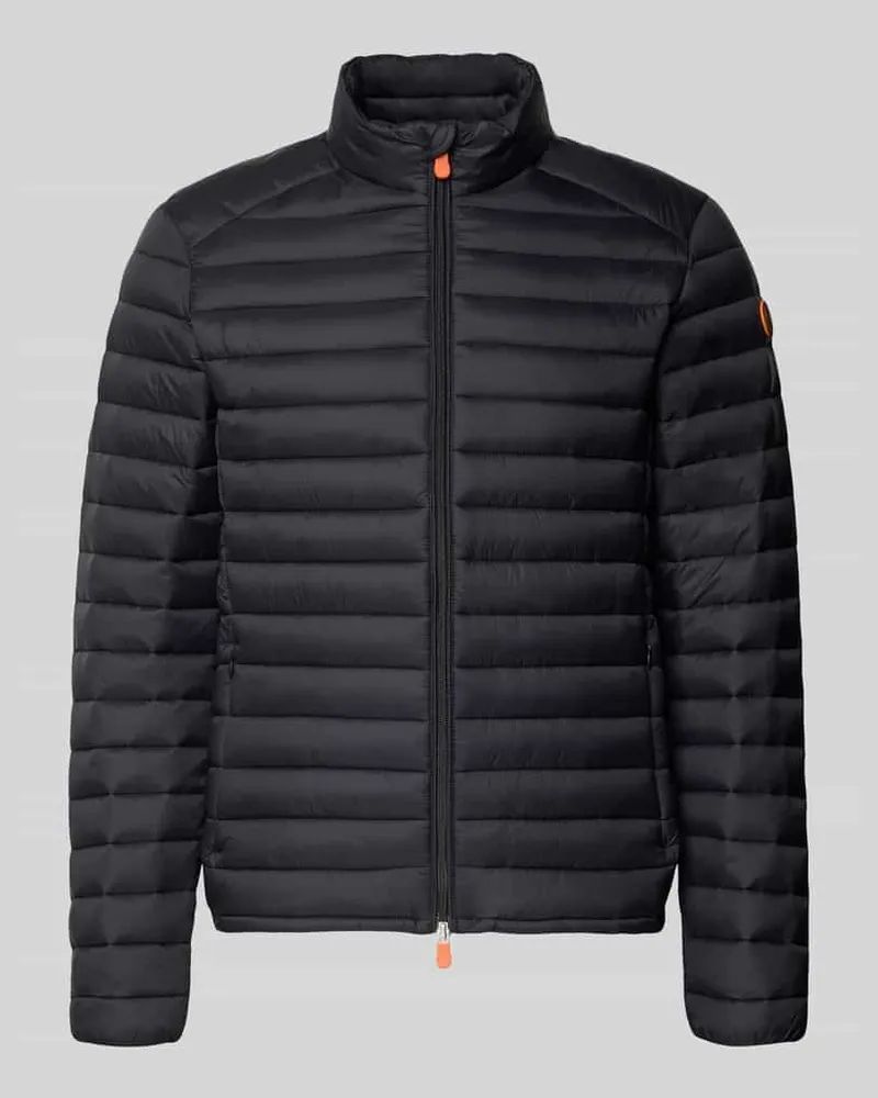 Save The Duck Steppjacke mit Zweiwegereißverschluss Modell 'Alexander Black
