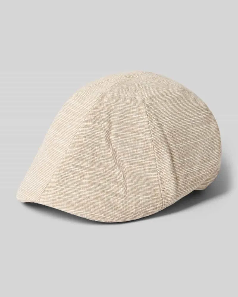 Müller Headwear Schiebermütze mit Strukturmuster Beige