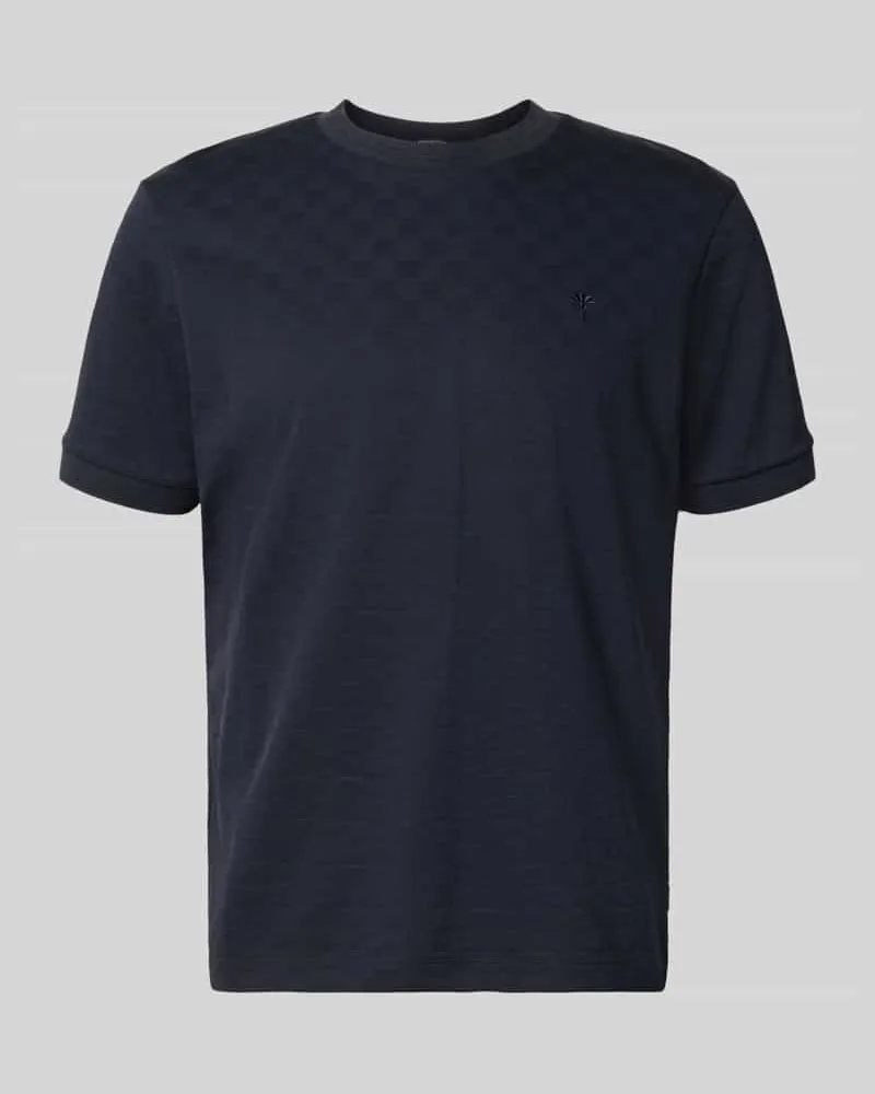 JOOP! T-Shirt mit Logo-Stitching Modell 'Benluco Marine